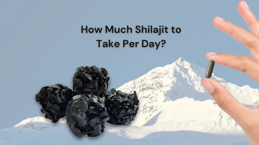 How Much Shilajit to Take Per Day