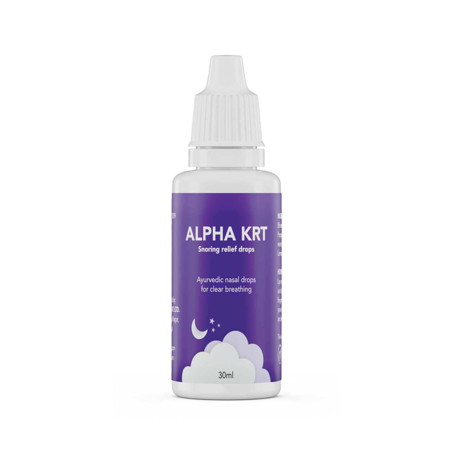 Alpha KRT | Snoring Relief Nasal Drops