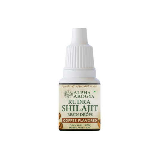 Rudra Shilajit Resin Drops – India’s 1st Coffee Flavored Shilajit